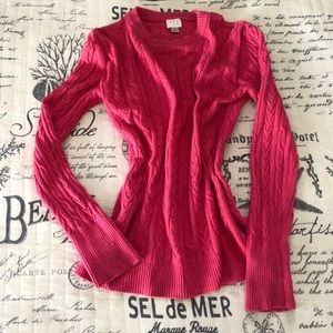 Pink Preppy Sweater